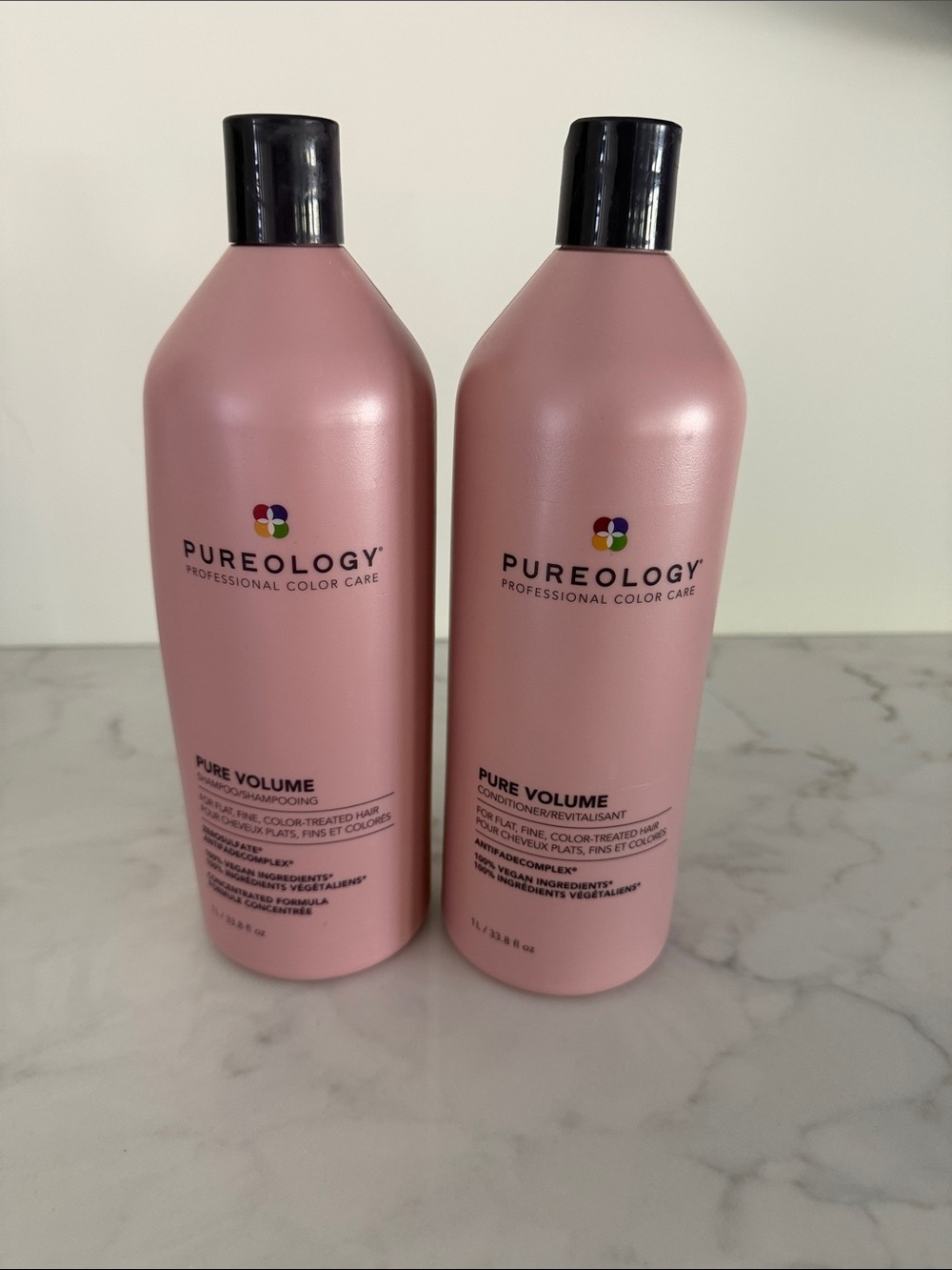 Pureology Pure Volume Shampoo & Conditioner Duo - Rose Pink
